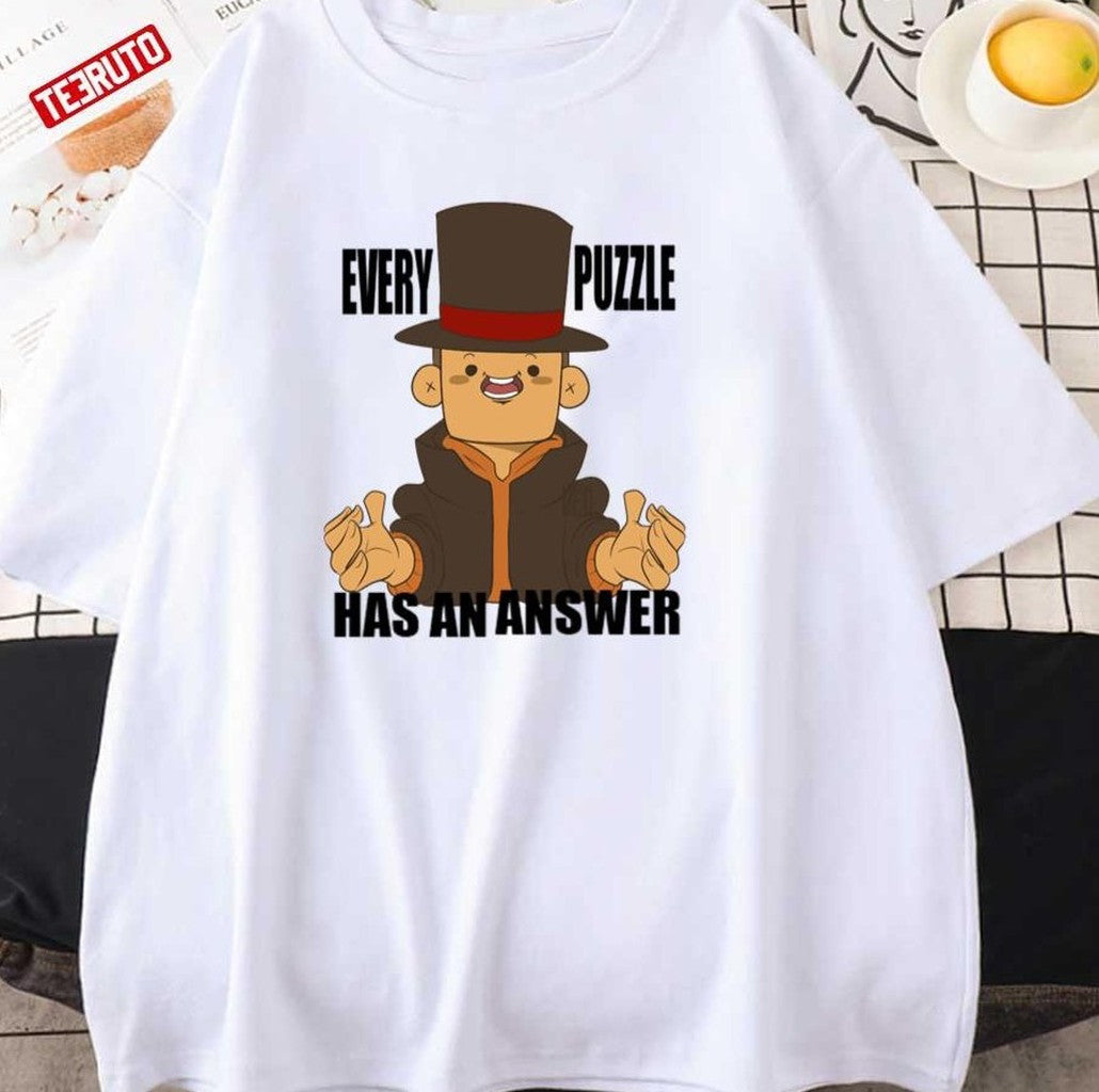 Professor Layton Puzzling Unisex T-Shirt