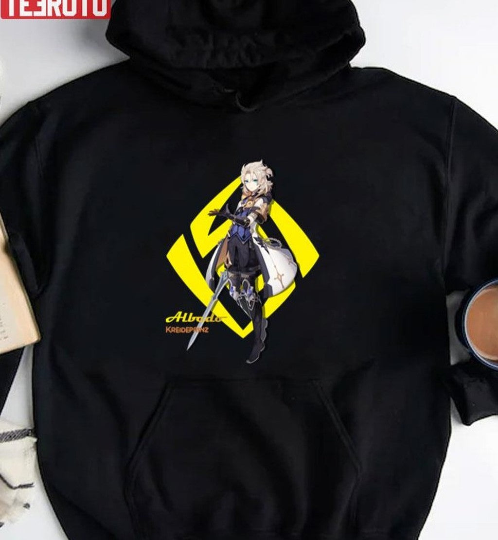 Mysterious Genshin Impact Albedo Unisex T-shirt
