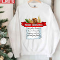 Best Wishes For Christmas May The Christmas Season Bring Only Happiness And Joy Unisex Sweatshirt