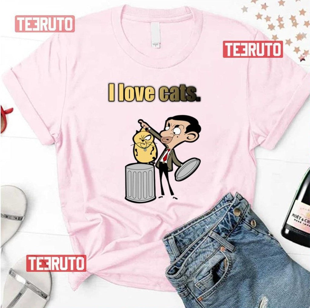 Mr Bean With Scrapper Unisex T-Shirt