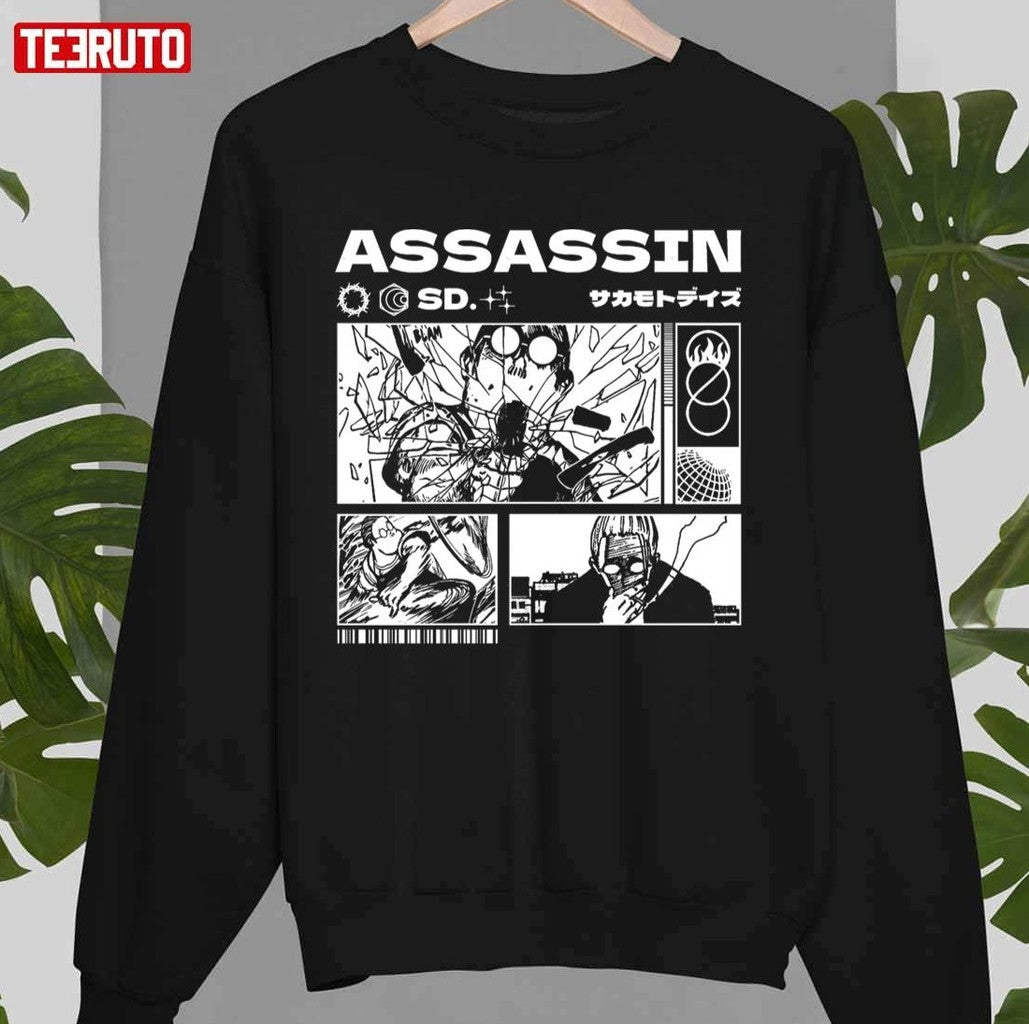 Assassin Sakamoto Days Art Unisex T-Shirt
