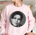 Black And White Derek Klena American Actor Unisex Sweatshirt