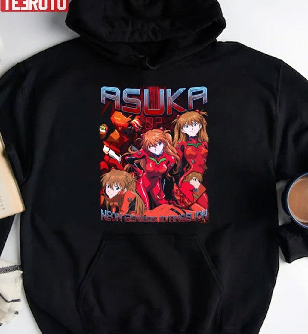 Neon Genesis Evangelion Asuka Langley Soryu Eva 01 Unit 01 Unisex T-Shirt