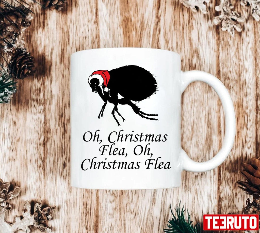 Oh Christmas Flea Funny Quote Unisex Sweatshirt