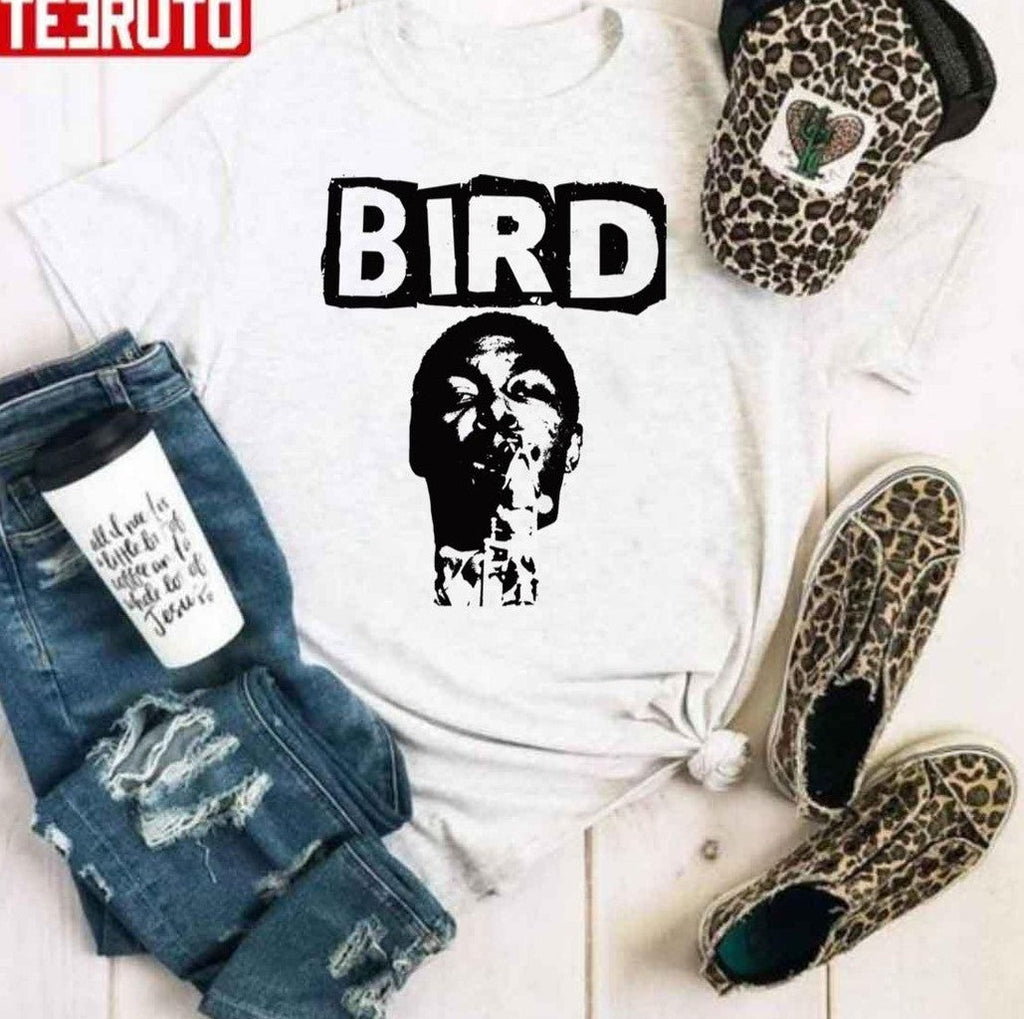 Black Illustration Charlie Parker Legend Of Jazz Unisex Hoodie