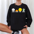 The Dead Trilogy 1968 1985 White Unisex Sweatshirt