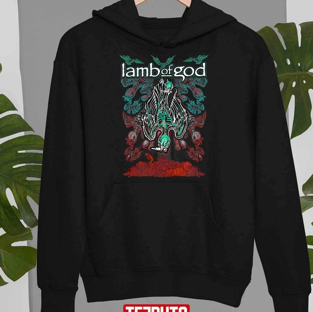 Ashes Of The Wake Lamb Of God Art Unisex Hoodie