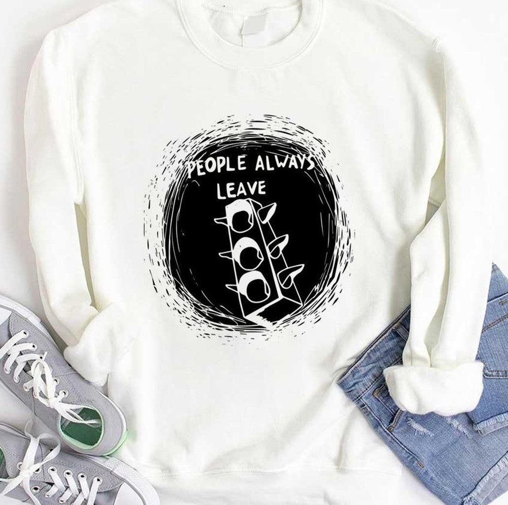 People Always Leave Peyton Sawyer One Tree Hill Unisex Hoodie