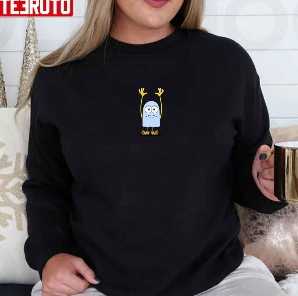 Sad Ghost Spongebob Halloween Unisex Sweatshirt