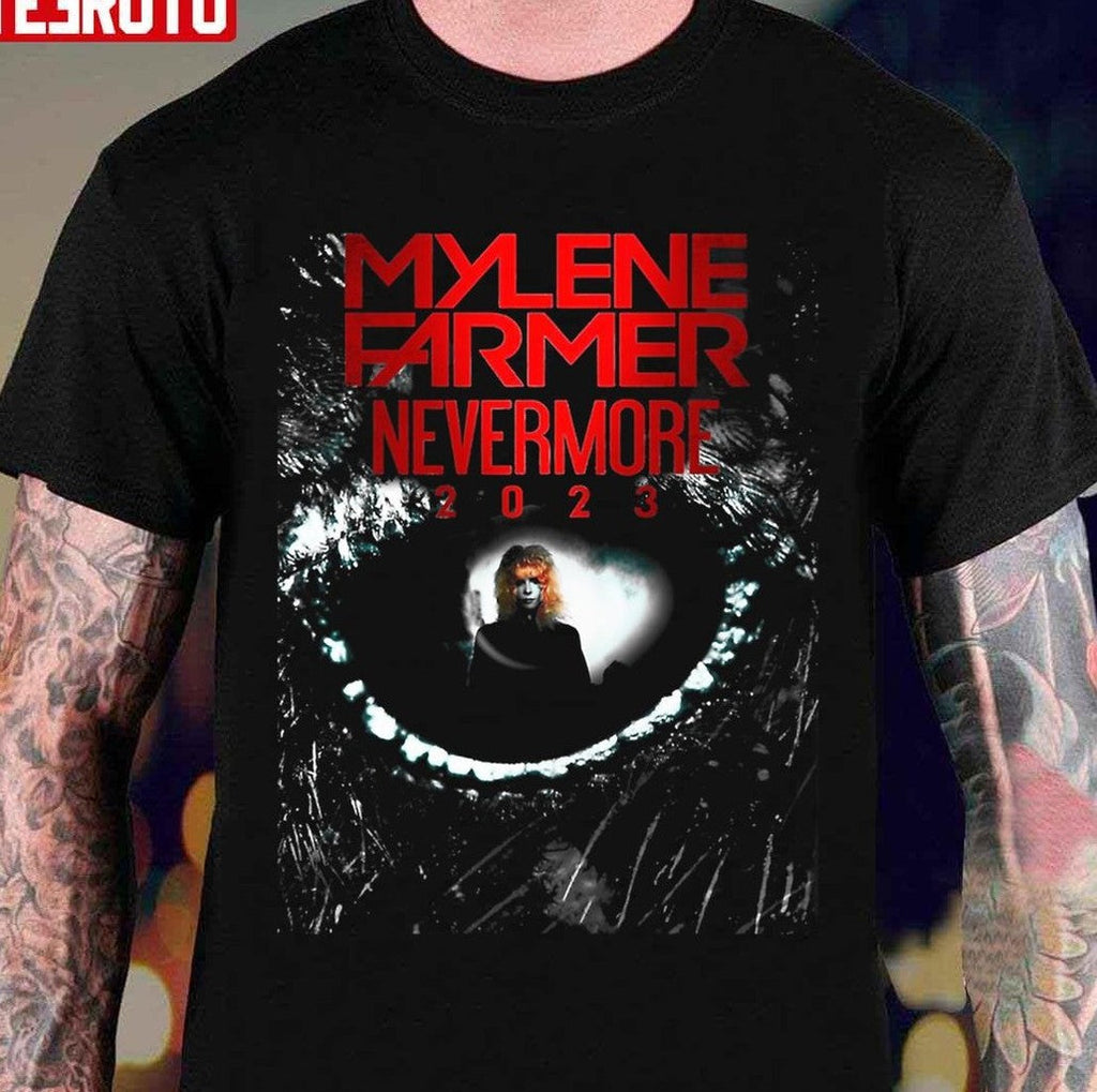 Mylene Farmer Nevermore 2023 MylÃ¨ne Farmer 2022 Unisex T-Shirt