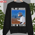 Begin Vintage The Dark Crystal All My Skeksis Live In Texas Unisex Sweatshirt