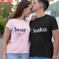 Snakes Soup Couple Matching Valentine's Day T-Shirt