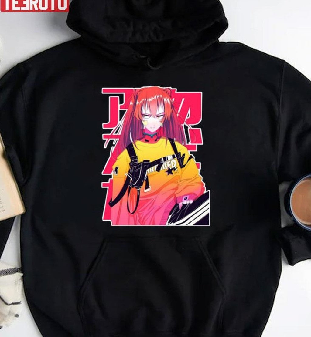 Asuka Langley Evangelion Collection The Cool Girl Unisex T-Shirt