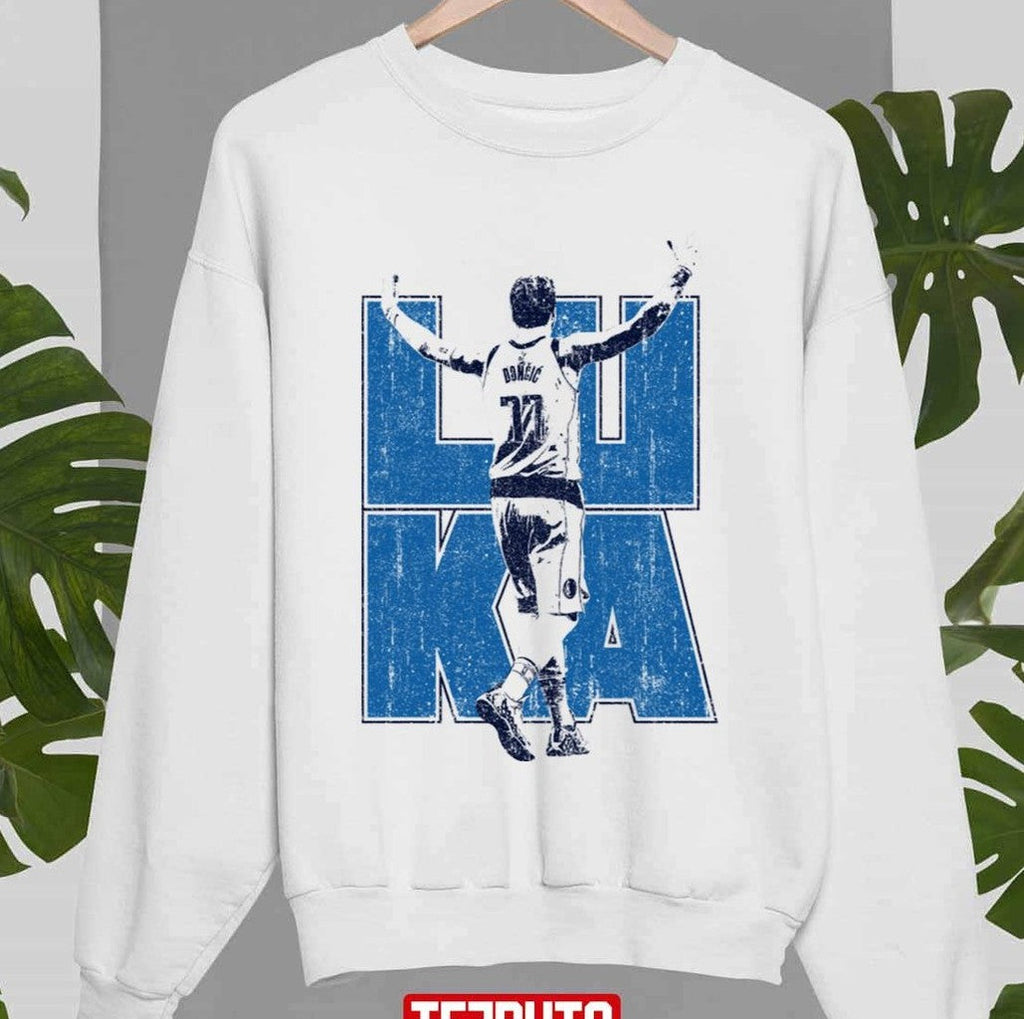 Slovenian Pro Basketball Player Luka Doncic 77 Unisex Sweatshirt