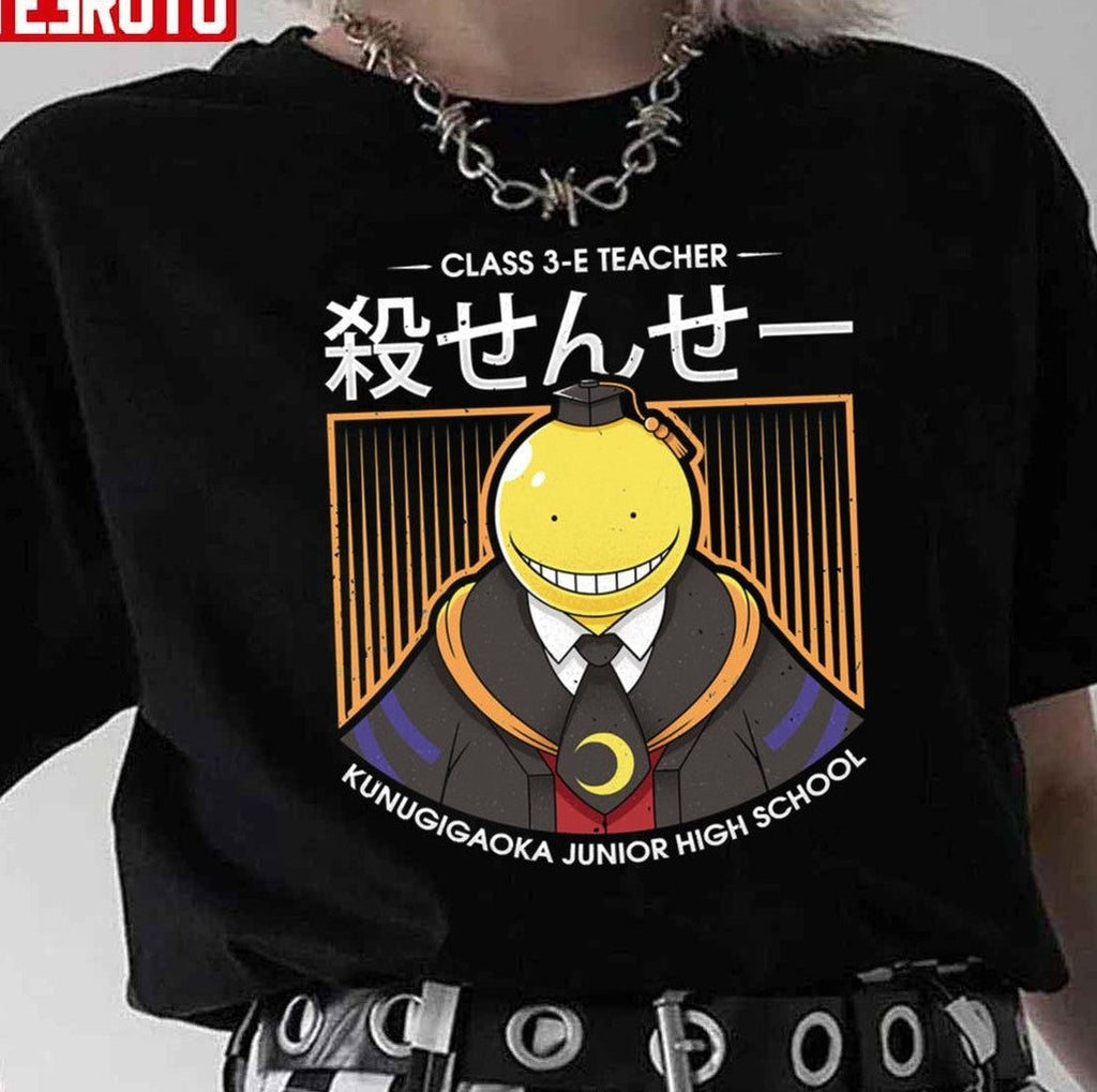 Sensei Class 3E Teacher Anime Assassination Classroom Unisex T-Shirt