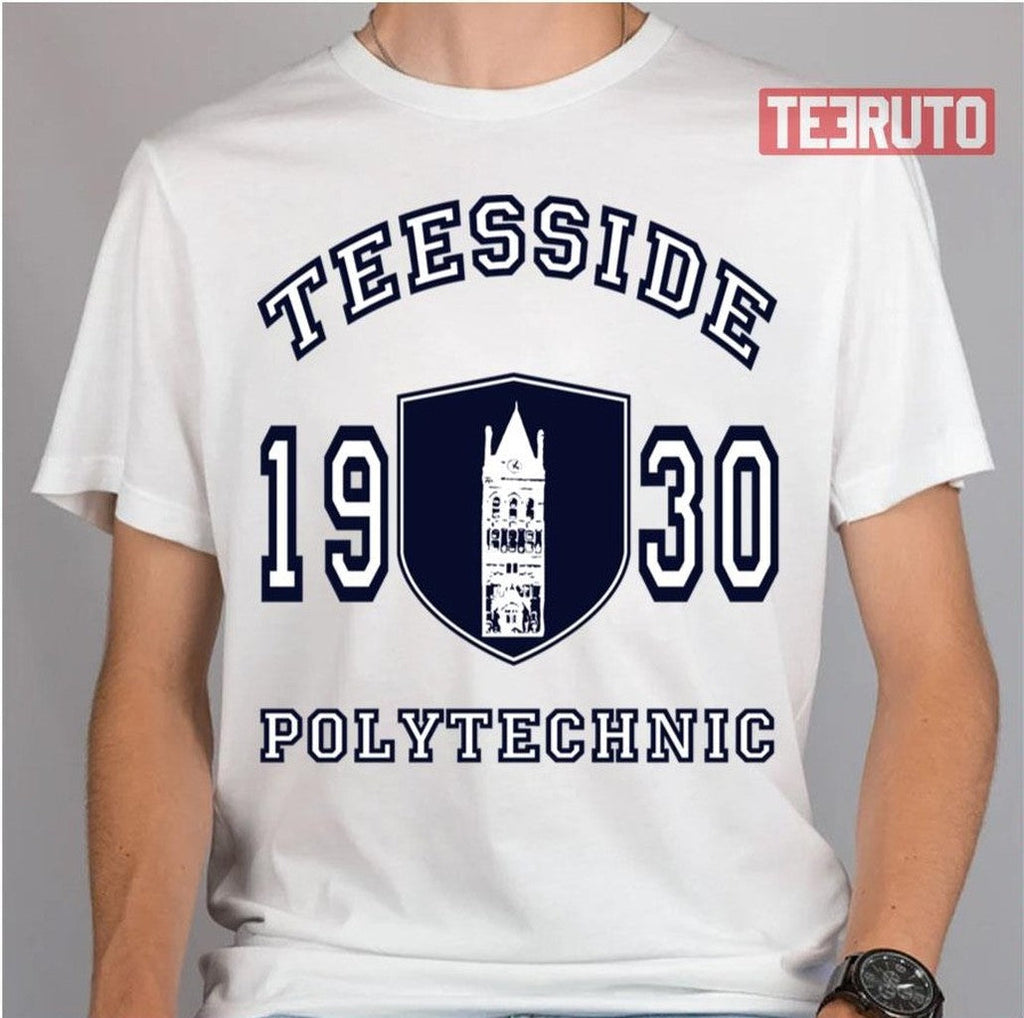 Teesside Polytechnic Middlesbrough Logo Unisex T-Shirt