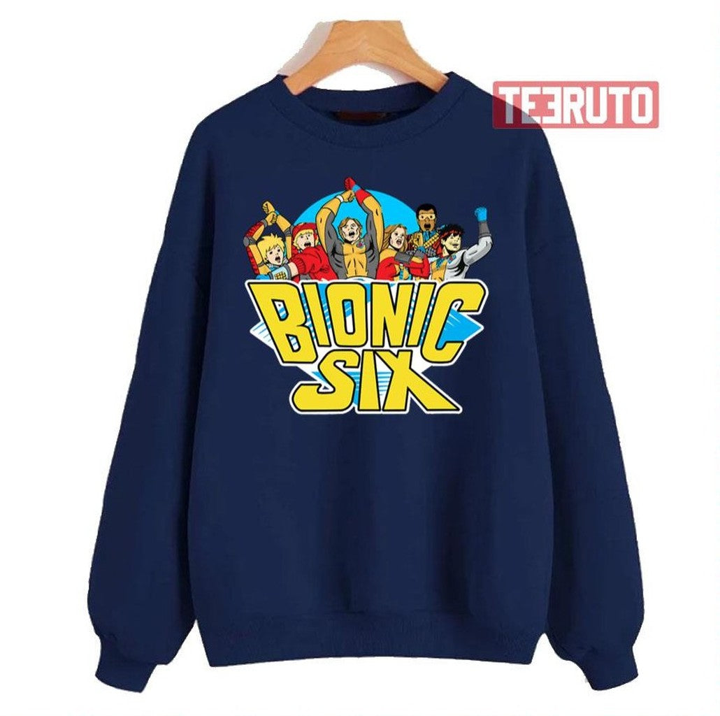 Bionic Six Logo Six Million Dollar Man Unisex Sweatshirt