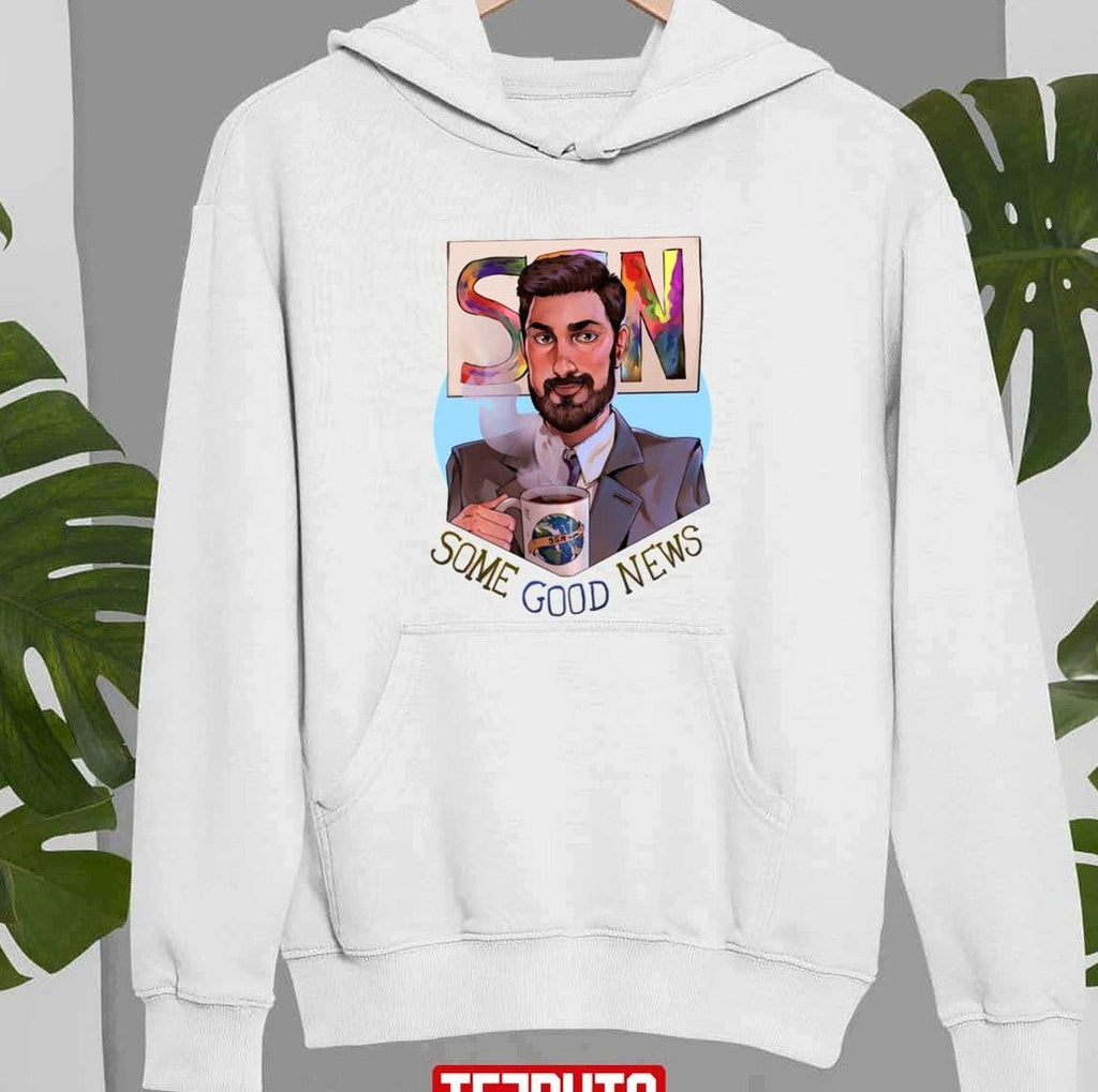 Moco Kaer John Krasinski Some Good News Unisex Sweatshirt
