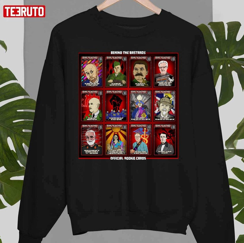 Behind The Bastards Official Rookie Cards Unisex T-Shirt