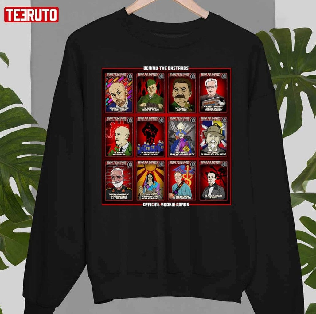 Behind The Bastards Official Rookie Cards Unisex T-Shirt