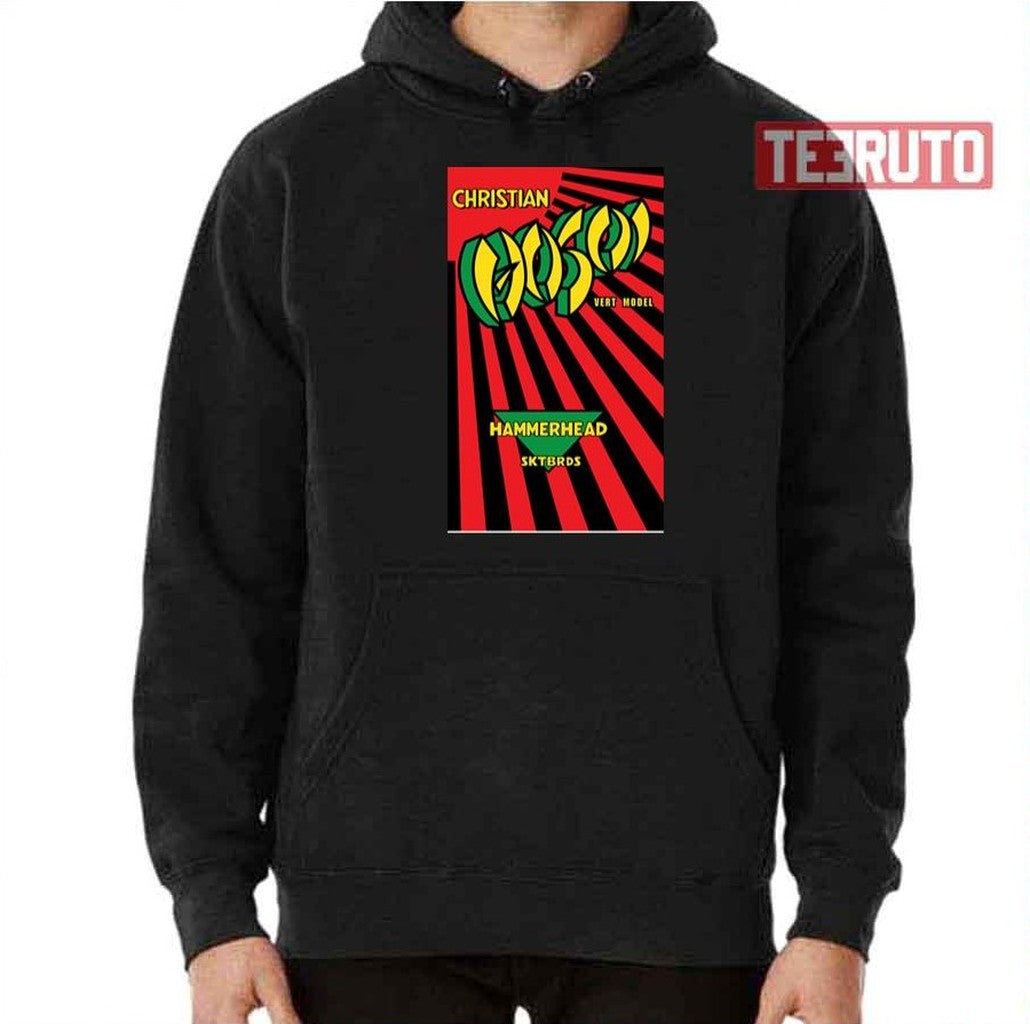 80's Skateboarding Christian Hosoi Hammerhead Rvca Bones Flip Santa Cruz Unisex T-Shirt
