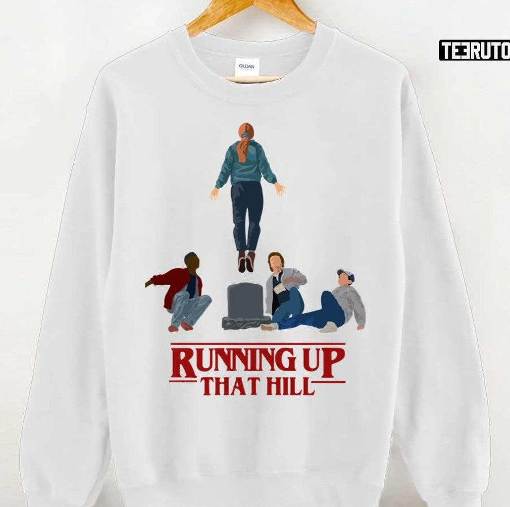 Running Up That Hill Uplifting Music Unisex T-Shirt