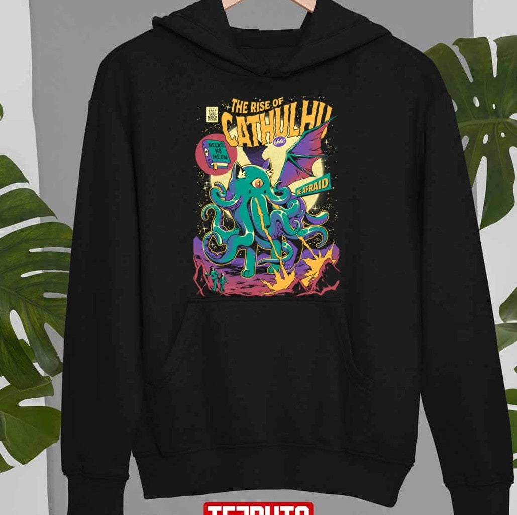 Rise Of Cathulhu Japanese Aesthetic Harajuku Unisex Sweatshirt