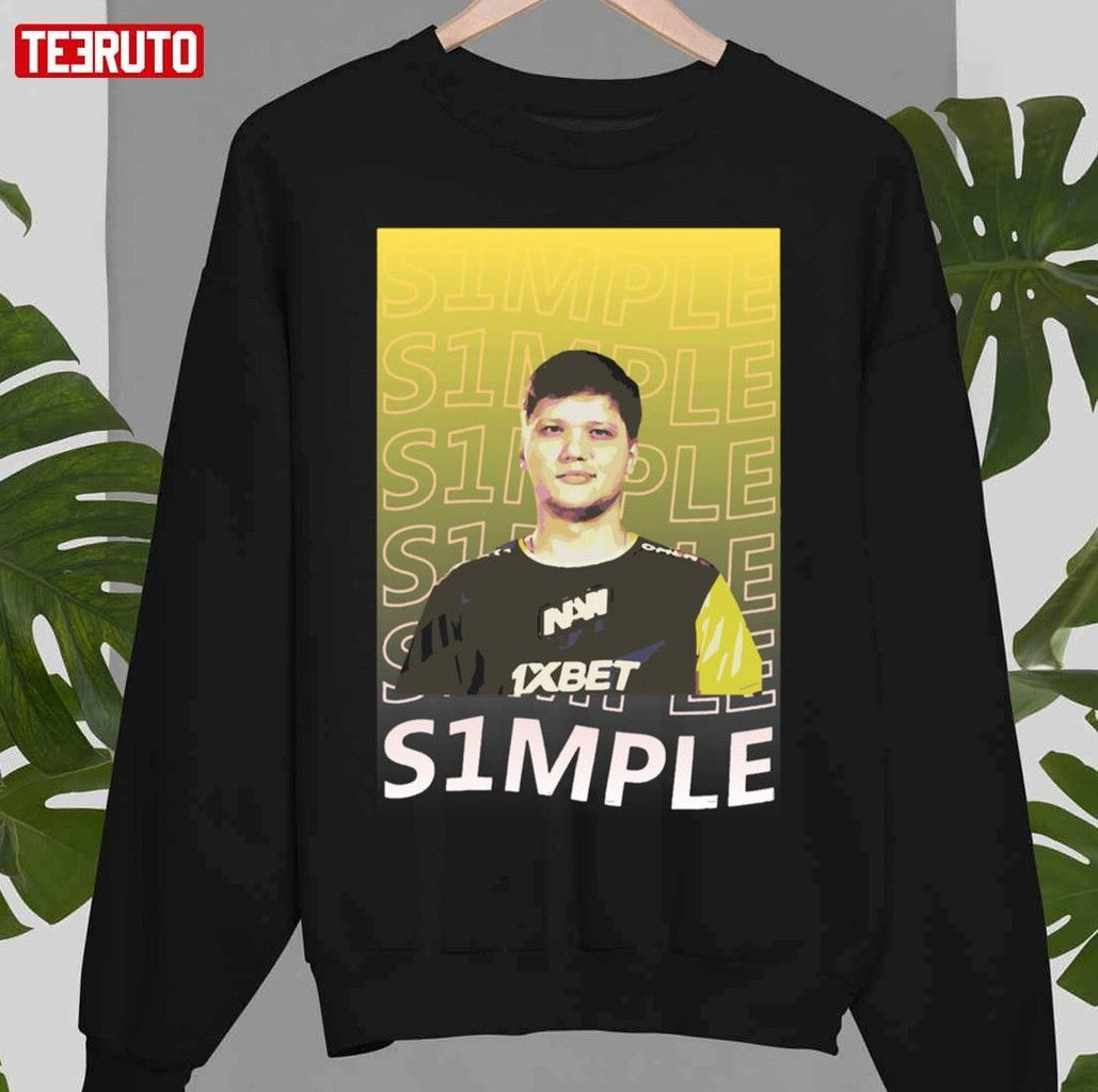 S1mple Navi Natus Vincere Csgo Graphic Unisex Sweatshirt