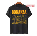 Retro Yellow Art Bonanza Map Unisex T-Shirt