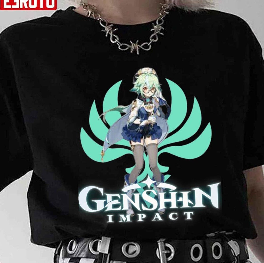 Sucrose Genshin Impact Unisex T-shirt