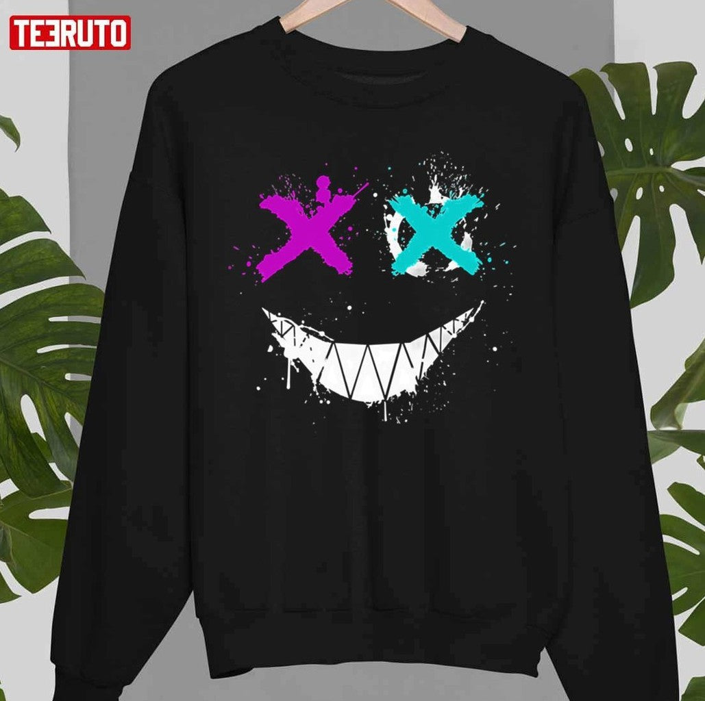 Arcane Jinx Get Jinxed Smiling Face Unisex T-Shirt