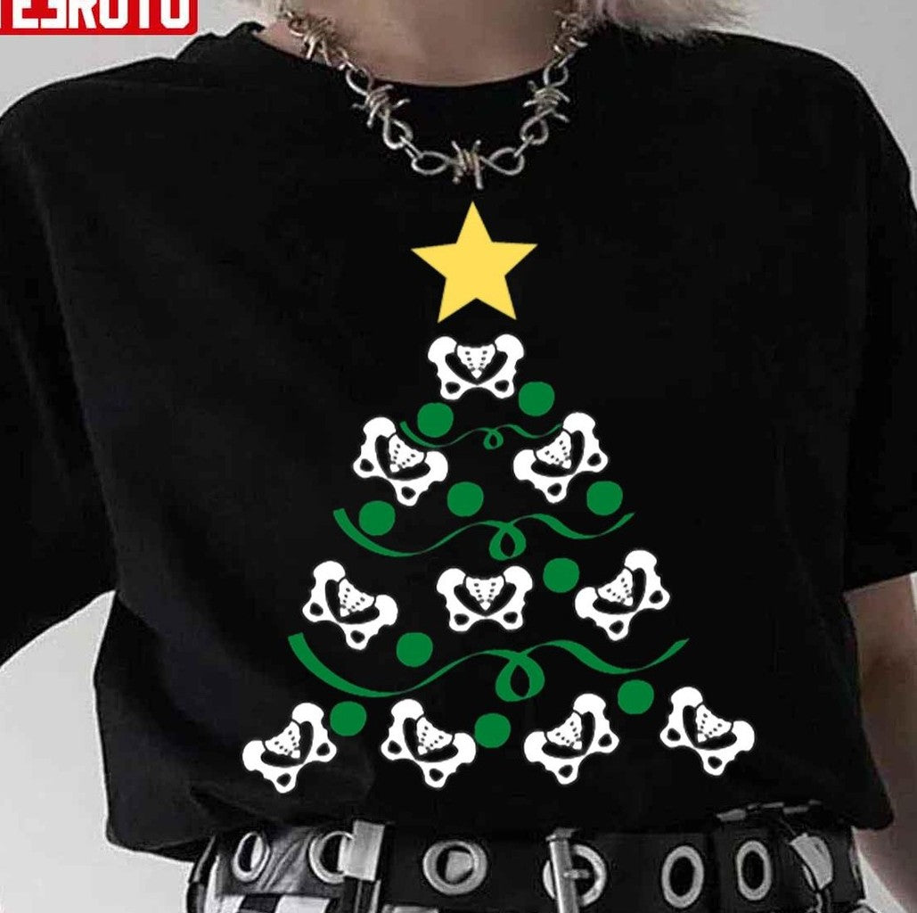 Pelvic Christmas Tree Unisex T-Shirt
