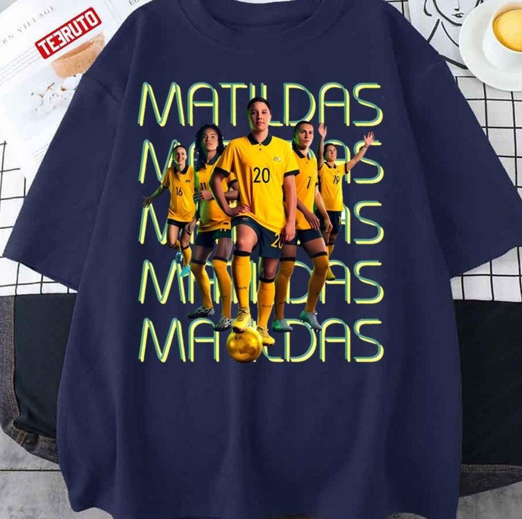 Australia Soccer Team Girl Matildas Unisex T-Shirt