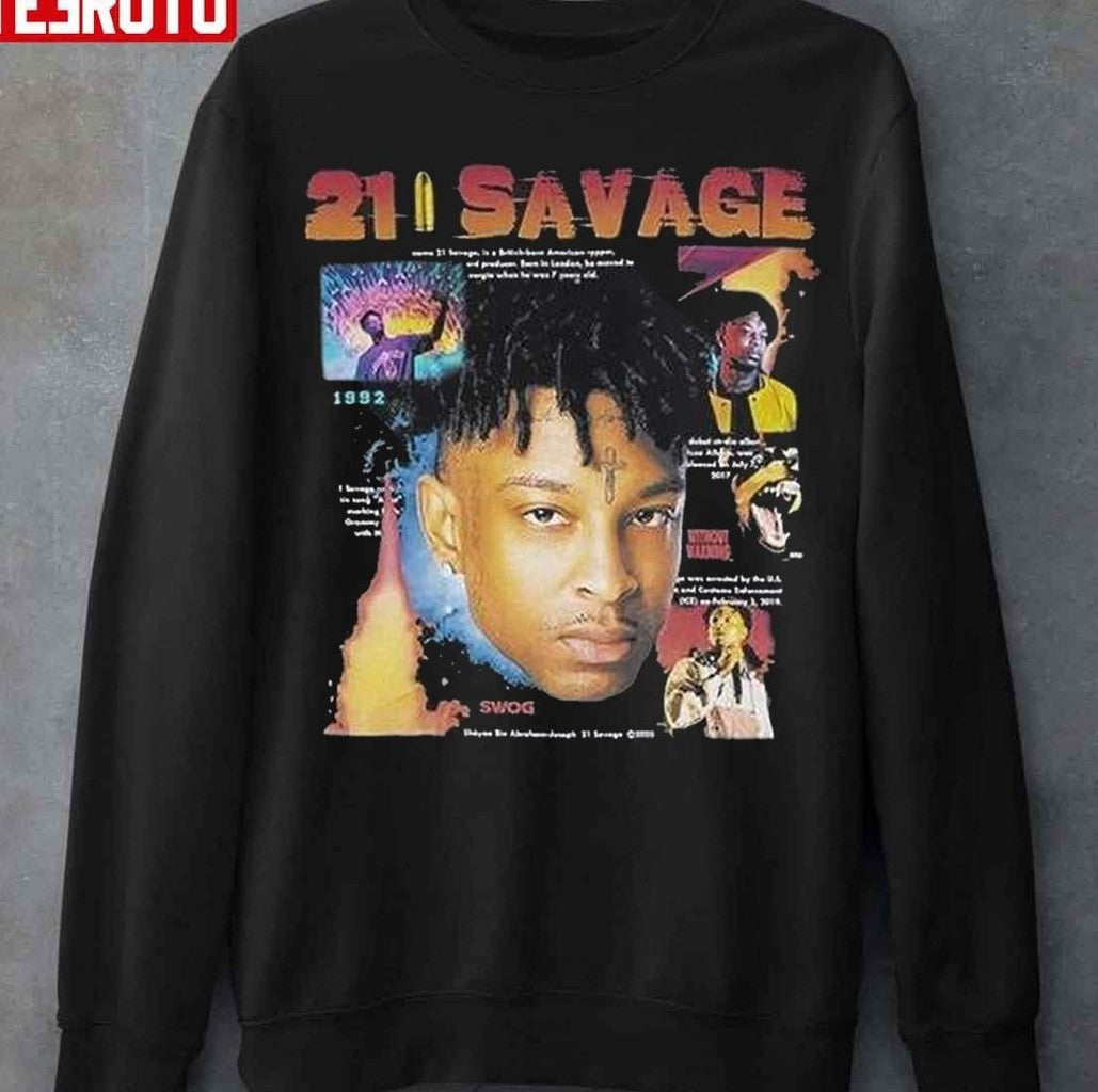 21 Savage Metro Boomin Savage Mode II Rap Unisex T-Shirt