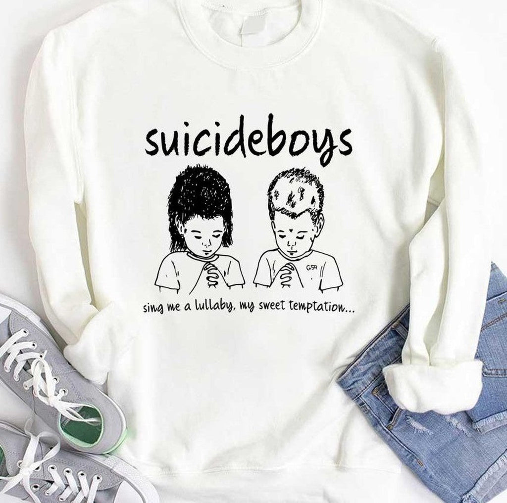 Sing Me A Lullaby My Sweet Temptation Grey 59 Suicideboys $uicideboy$ Unisex Hoodie