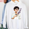 Shinji Ikari Coffee Comic Cute Meme Neon Genesis Evangelion Unisex Hoodie