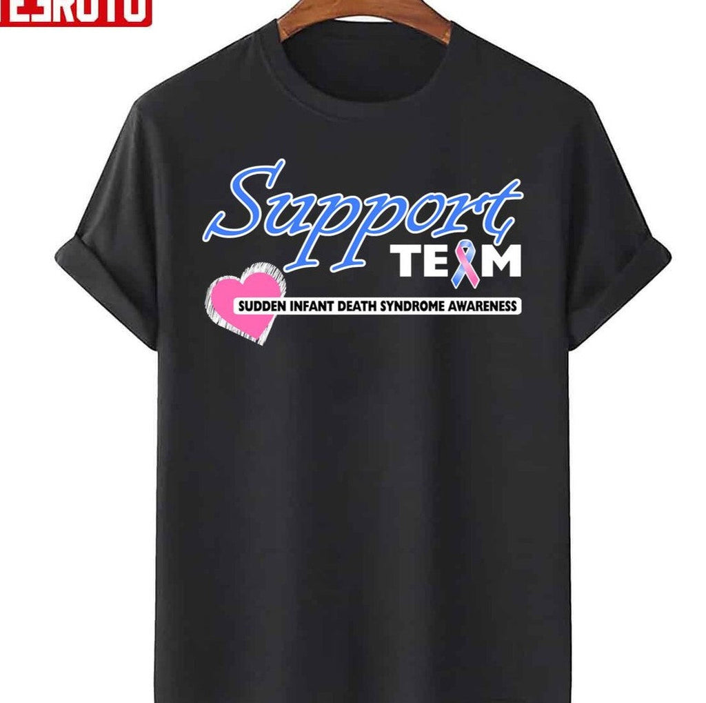 Sudden Infant Death Syndrome Awareness Sids Pink And Blue Ribbon Unisex T-Shirt