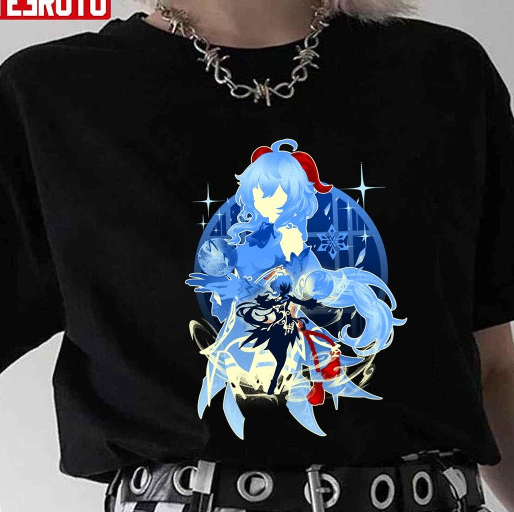Plenilune Gaze Ganyu Genshin Impact Unisex T-shirt