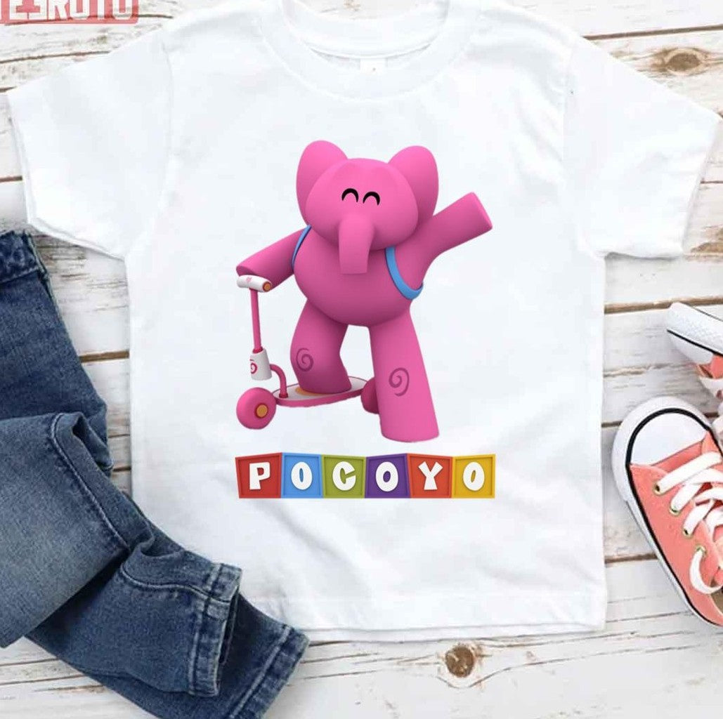 Pink Elephant Pocoyo Unisex T-Shirt