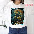Pisces Zodiac Sign Illustration Unisex Sweatshirt