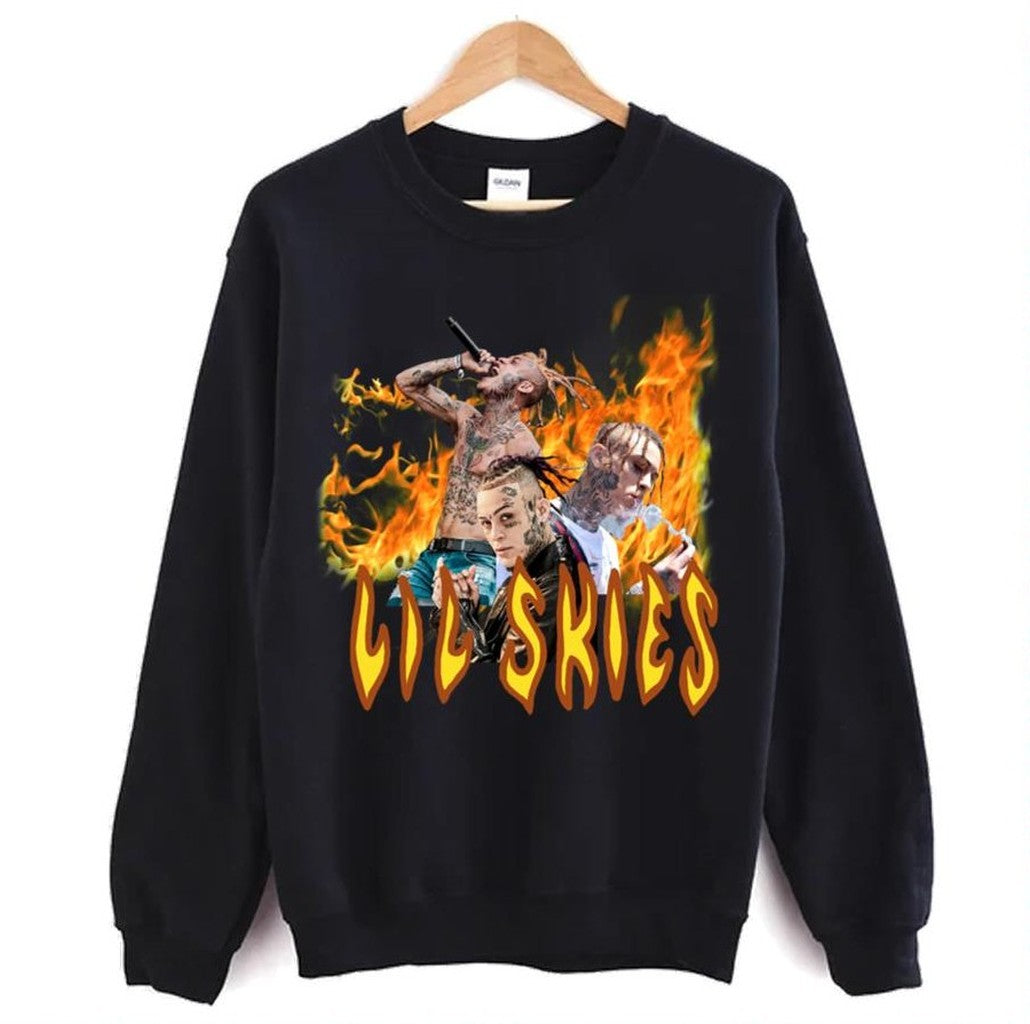 On Sight Vintage Hip Hop Lil Skies Unisex Sweatshirt