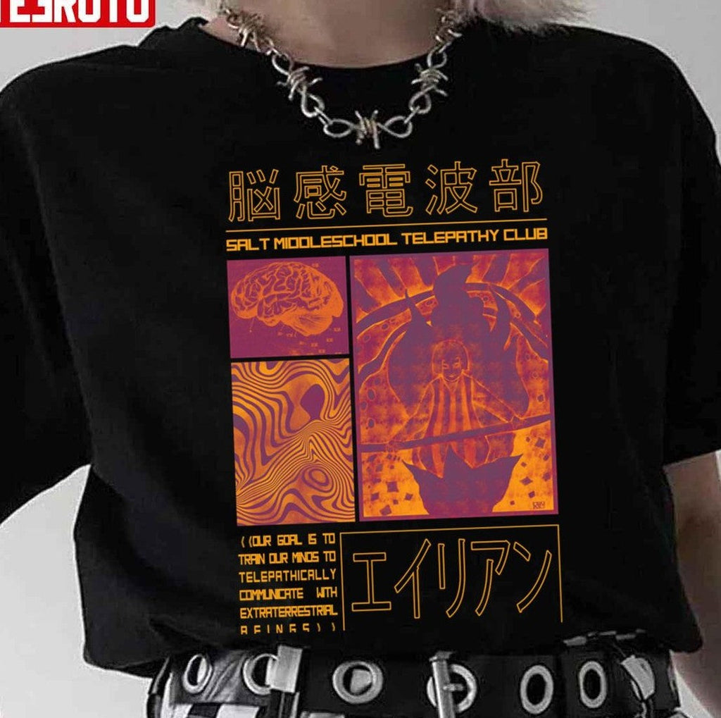 Salt Middleschool Telepathy Club Art Unisex T-Shirt
