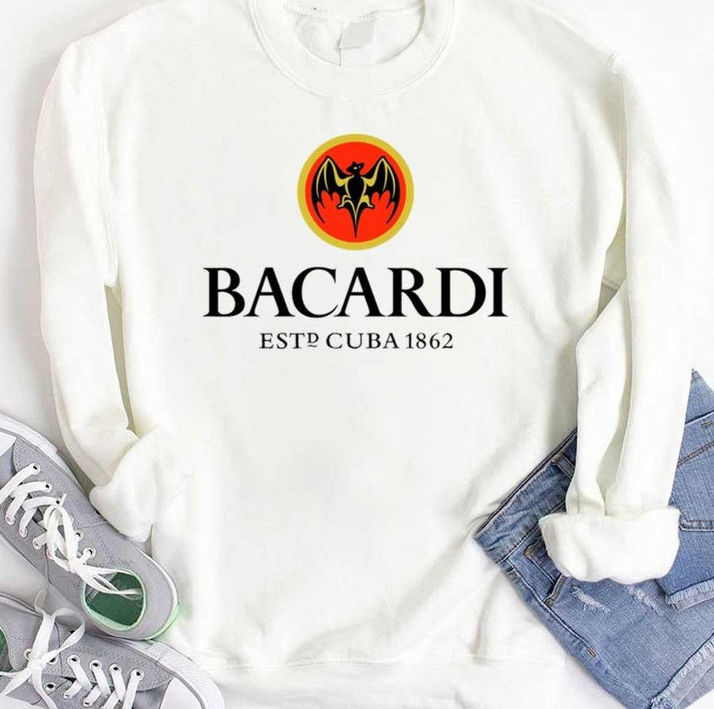 Bacardi Est Cuba 1862 Best Rum Ever Unisex Hoodie