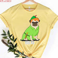 Peter Pug Cute Dog Peter Pan Unisex T-Shirt