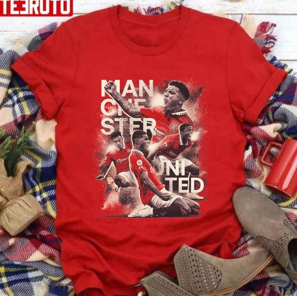 Sancho Rashford Martinez Malacia Football Player Unisex Sweatshirt