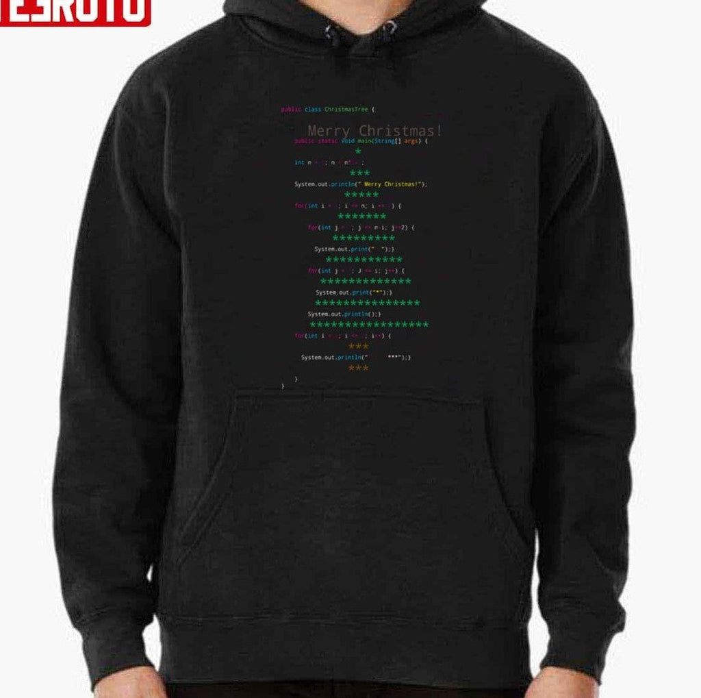 Programmers Christmas Tree Greeting Unisex T-Shirt