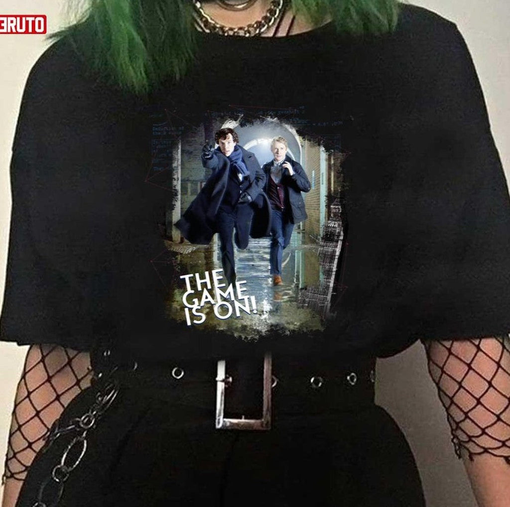 The Game Is On Sherlock Holmes Unisex T-Shirt