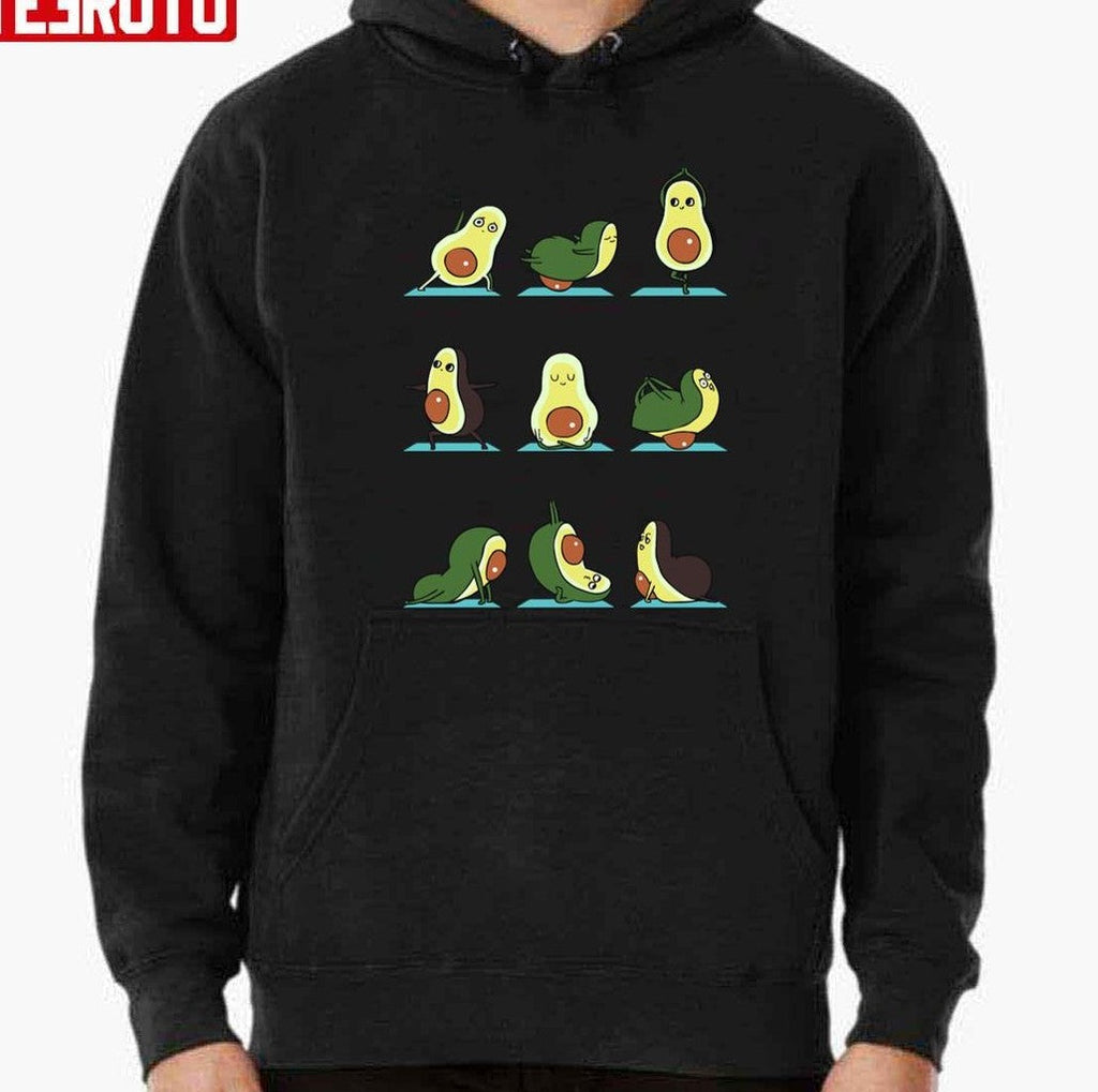 Avocado Yoga Funny Art Unisex T-Shirt