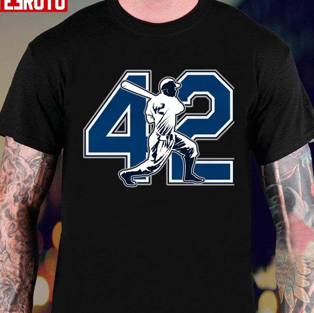 Baseball Player Jack Roosevelt Robinson Graphic Unisex T-Shirt Unisex T-Shirt
