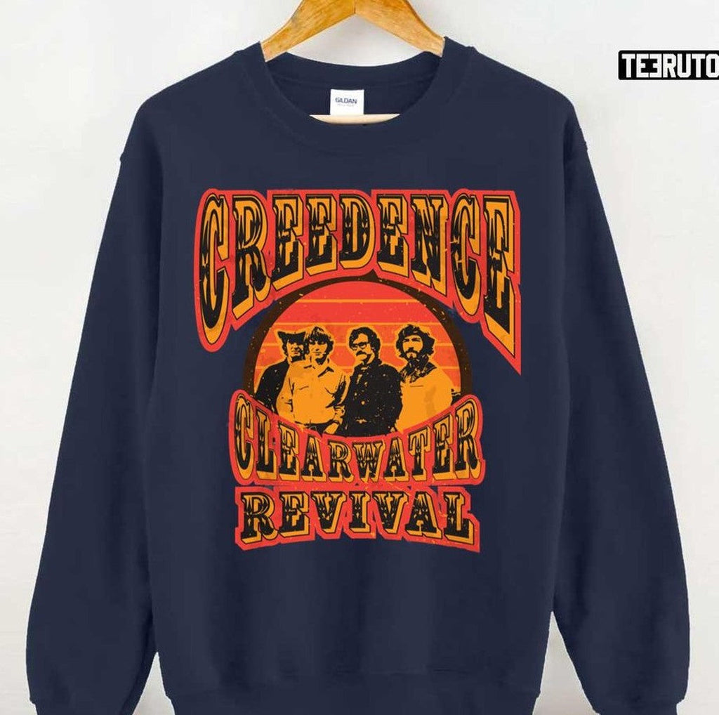 Sunset Design Creedence Clearwater Revival Unisex Sweatshirt